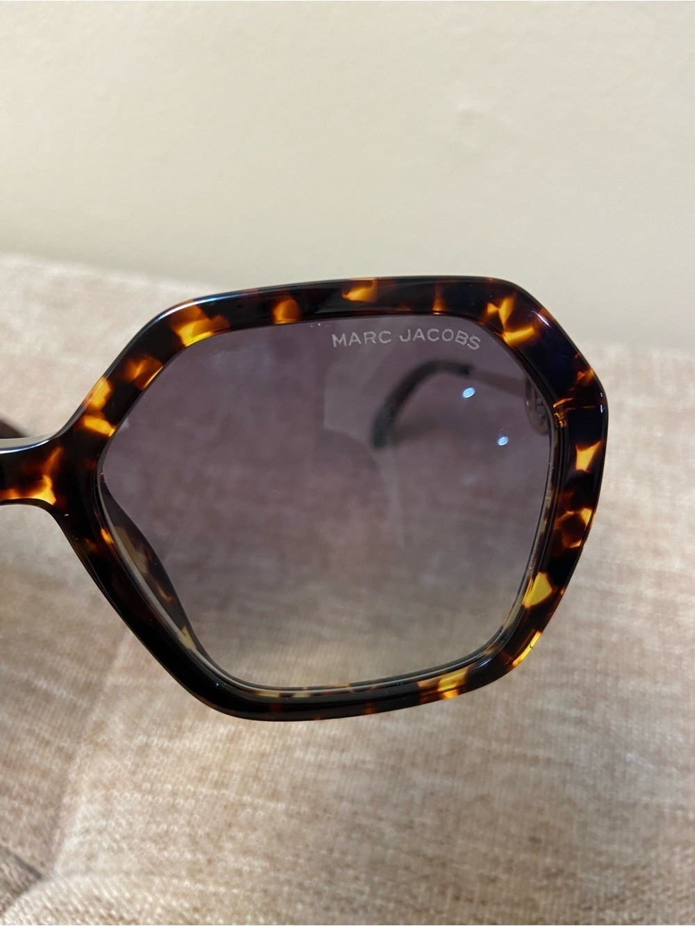 Marc Jacobs Geometric Tortoiseshell Women's Glasses NWOT - Picture 7 of 7